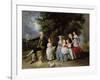 Group Portrait of the Colmore Family-Johann Zoffany-Framed Giclee Print