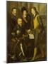 Group Portrait of the Four Brothers of William I-Wybrand de Geest-Mounted Art Print