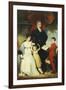 Group Portrait of the Hudson Family-William Owen-Framed Giclee Print