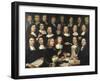 Group Portrait of the Mint Masters of Dordrecht-Samuel Dirksz van Hoogstraten-Framed Giclee Print