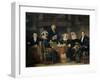 Group Portrait of the Regents and Regentesses of the Lepers Home of Amsterdam-Jan Adam Kruseman-Framed Art Print