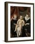 Group Portrait of Three Brothers-Thomas de Keyser-Framed Art Print