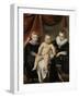 Group Portrait of Three Brothers-Thomas de Keyser-Framed Art Print