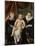 Group Portrait of Three Brothers-Thomas de Keyser-Mounted Art Print