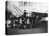 Group Portrait on Board the Royal Yacht Victoria and Albert, Copenhagen, 1908-null-Stretched Canvas