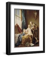 Group Portrait-Francois Hubert Drouais-Framed Art Print