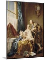 Group Portrait-Francois Hubert Drouais-Mounted Art Print