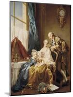 Group Portrait-Francois Hubert Drouais-Mounted Art Print