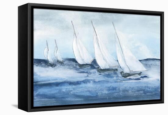 Group Sail IV-Chris Paschke-Framed Stretched Canvas
