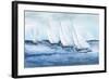 Group Sail IV-Chris Paschke-Framed Art Print