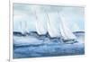 Group Sail IV-Chris Paschke-Framed Art Print