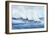 Group Sail IV-Chris Paschke-Framed Art Print