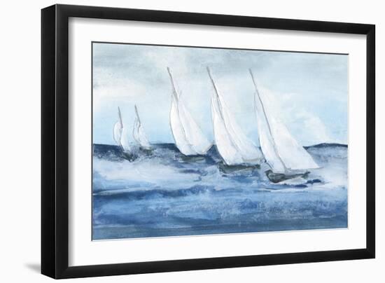Group Sail IV-Chris Paschke-Framed Art Print