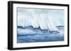 Group Sail IV-Chris Paschke-Framed Art Print