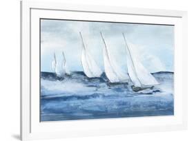 Group Sail IV-Chris Paschke-Framed Art Print