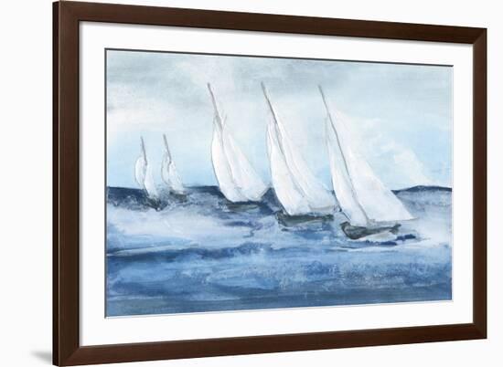 Group Sail IV-Chris Paschke-Framed Art Print