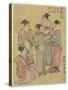 Group Singers, 1781-1806-Kitagawa Utamaro-Stretched Canvas