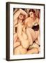 Groupe de Quatre Nus-Tamara de Lempicka-Framed Premium Giclee Print