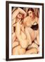 Groupe de Quatre Nus-Tamara de Lempicka-Framed Premium Giclee Print