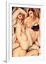 Groupe de Quatre Nus-Tamara de Lempicka-Framed Premium Giclee Print