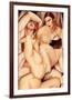 Groupe de Quatre Nus-Tamara de Lempicka-Framed Premium Giclee Print