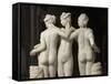 Groupe statuaire  : Les Trois grâces-null-Framed Stretched Canvas