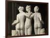 Groupe statuaire  : Les Trois grâces-null-Framed Premium Giclee Print