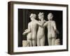 Groupe statuaire  : Les Trois grâces-null-Framed Giclee Print