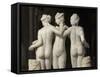 Groupe statuaire  : Les Trois grâces-null-Framed Stretched Canvas