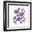 Grouping of Virus Particles-null-Framed Art Print