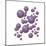 Grouping of Virus Particles-null-Mounted Art Print