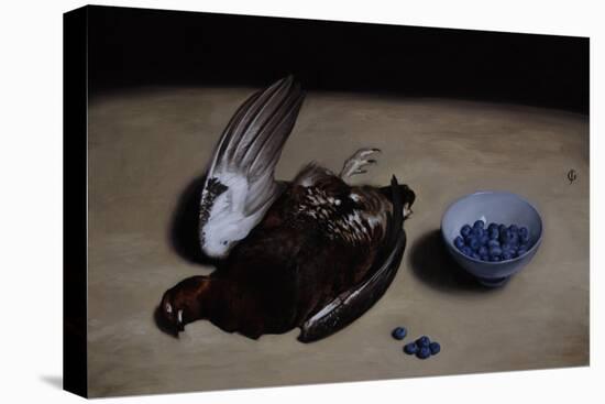 Grouse and Blueberries, 2008-James Gillick-Stretched Canvas