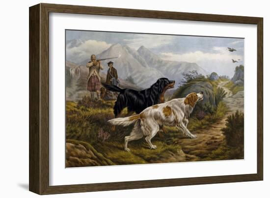 Grouse Hunting, 1880-Basil Bradley-Framed Giclee Print