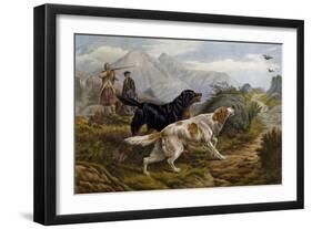 Grouse Hunting, 1880-Basil Bradley-Framed Giclee Print