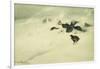 Grouse in a Snow Storm, 1890-Bruno Andreas Liljefors-Framed Giclee Print