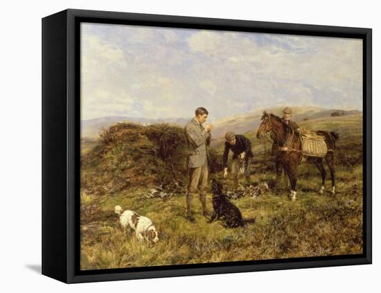 Grouse Shooting, 1901-Heywood Hardy-Framed Stretched Canvas