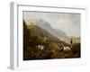 Grouse Shooting in the Highlands-Charles Henry Schwanfelder-Framed Giclee Print