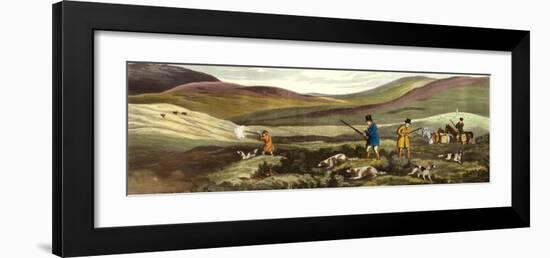 Grouse Shooting-Henry Alken-Framed Art Print