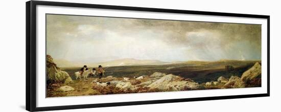 Grouse Shooting-Peter De Wint-Framed Giclee Print