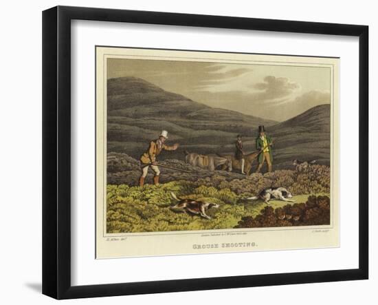 Grouse Shooting-Henry Thomas Alken-Framed Giclee Print