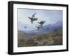 Grouse Taking Flight-Archibald Thorburn-Framed Giclee Print