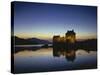 GrovŸbritanien, Schottland, Eilean Donan Castle Mit, Loch Duich Am Abend, Abendstimmung, Burg, See-Thonig-Stretched Canvas