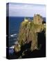 GrovŸbritannien, Schottland, Grampian , Nahe Stonehaven, Dunnottar Castle, Burgruine, Burg-Thonig-Stretched Canvas