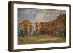 'Grove at Bridgnorth', 1901 (1935)-Philip Wilson Steer-Framed Giclee Print