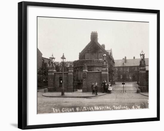 Grove Military Hospital, Tooting Grove, Surrey-Peter Higginbotham-Framed Photographic Print