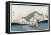 Grove of Cherry Trees, Japanese Wood-Cut Print-Lantern Press-Framed Stretched Canvas