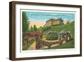 Grove Park Inn, Asheville-null-Framed Art Print