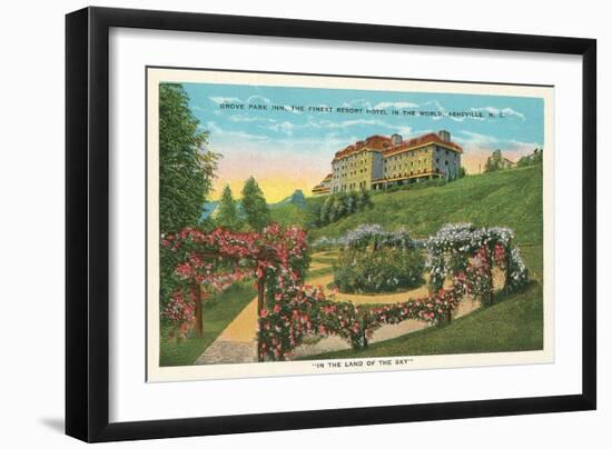 Grove Park Inn, Asheville-null-Framed Art Print