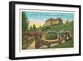 Grove Park Inn, Asheville-null-Framed Art Print