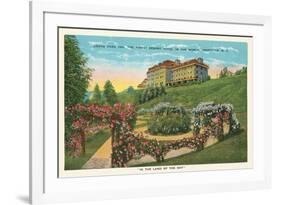 Grove Park Inn, Asheville-null-Framed Art Print